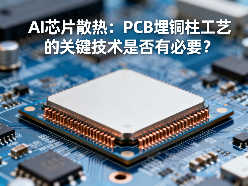 AI芯片散热：PCB埋铜柱工艺的关键技术是否有必要？