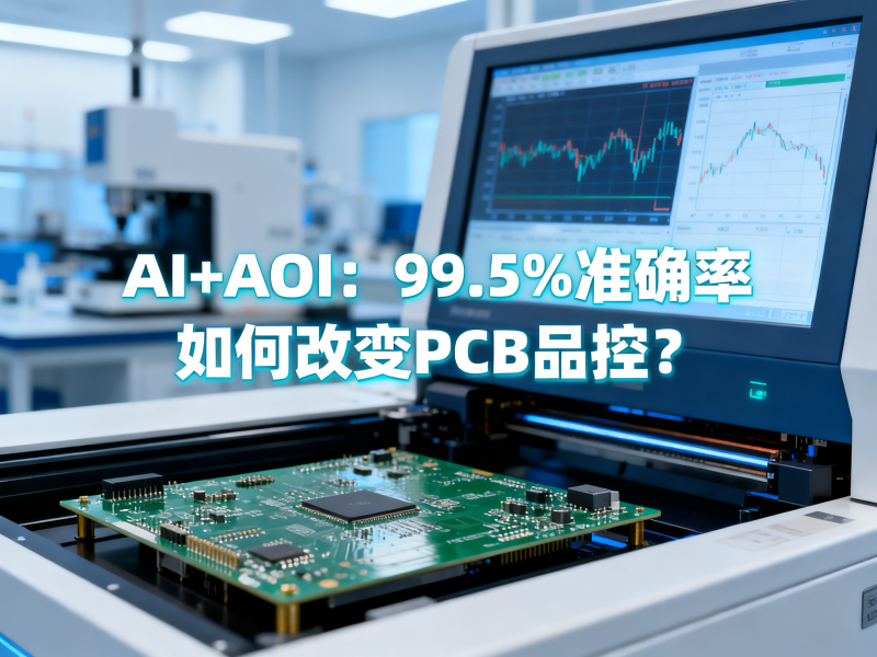 AI+AOI：99.5%准确率如何改变PCB品控？