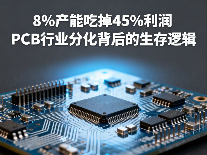 8%产能吃掉45%利润：PCB行业分化背后的生存逻辑