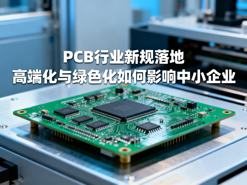 PCB行业新规落地：高端化和绿色化如何影响中小企业？