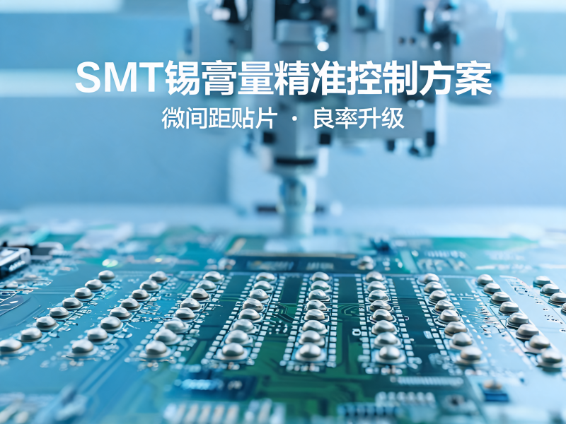 微间距 SMT 贴片锡膏量控制方案：提升高密度 PCBA 焊接良率的关键技术解析