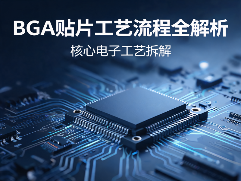 BGA 贴片工艺流程全解析：高密度 PCBA 组装的核心技术与质量控制