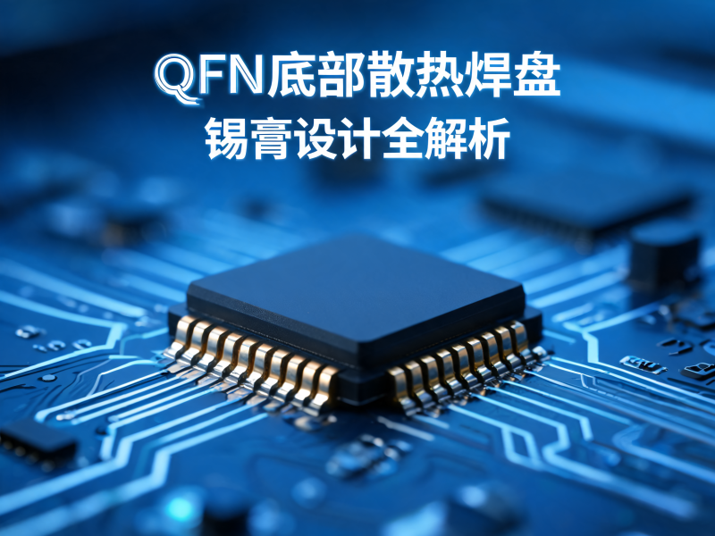 QFN 底部散热焊盘锡膏设计全解析：散热与焊接质量的平衡之道