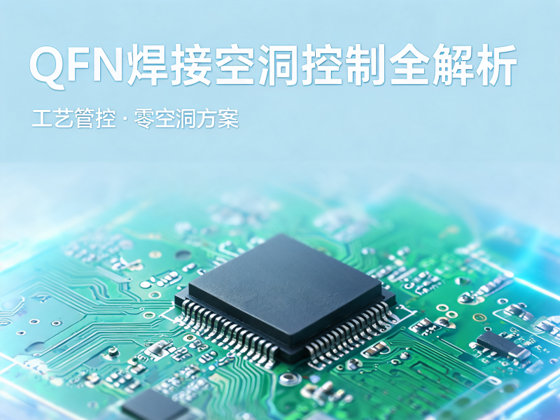 QFN 焊接空洞控制全解析：成因分析与 PCBA 工艺优化指南