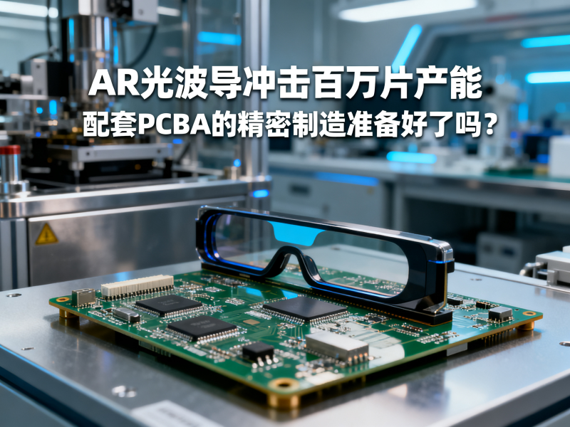 AR光波导冲击百万片产能：配套PCBA的精密制造准备好了吗？