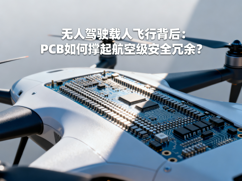 无人驾驶载人飞行背后：PCB如何撑起航空级安全冗余？