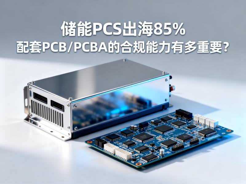 储能PCS出海85%：配套PCB/PCBA的合规能力有多重要？