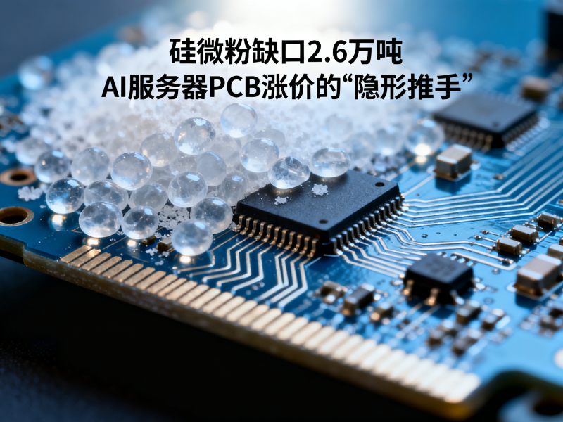 硅微粉缺口2.6万吨：AI服务器PCB涨价的