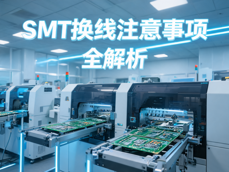 SMT 换线注意事项全解析：提升 PCBA 生产效率的关键流程控制