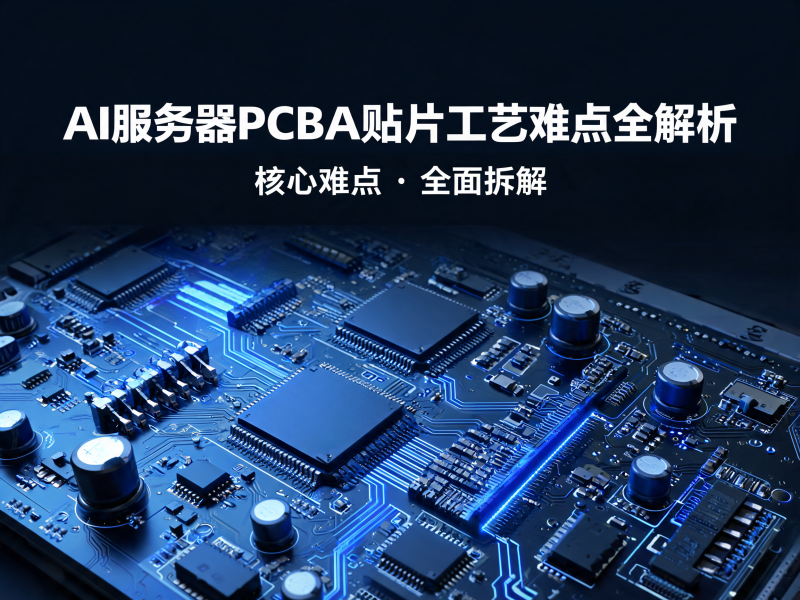 AI 服务器 PCBA 贴片工艺难点全解析：高密度互连与精密制造挑战  ?