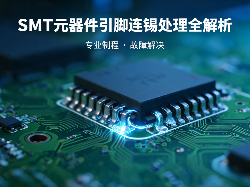 SMT 元器件引脚连锡处理全解析：原因分析与工艺优化解决方案