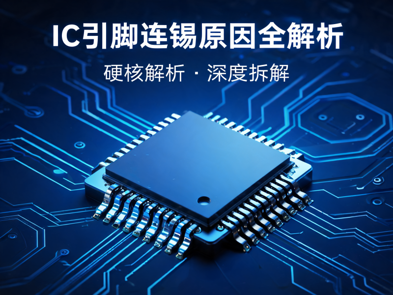 IC 引脚连锡原因全解析：SMT 工艺缺陷分析与 PCBA 质量解决方案