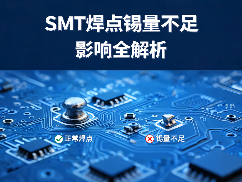 SMT 焊点锡量不足影响全解析：成因、潜在风险与工艺改善策略