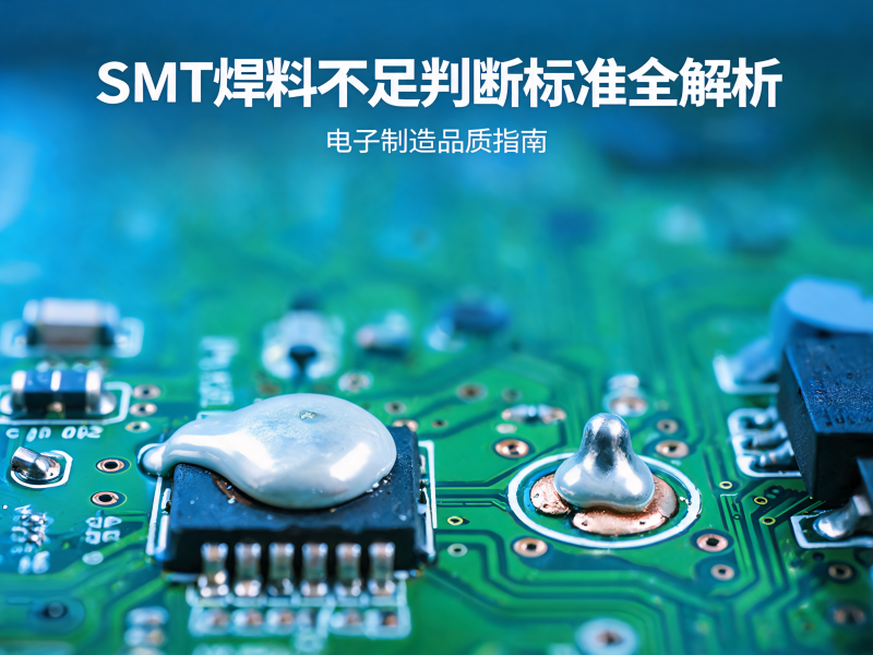SMT 焊料不足判断标准全解析：PCBA 焊接缺陷识别与品质控制指南