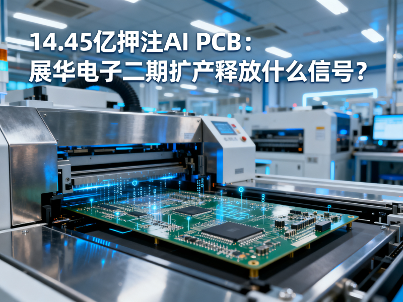 14.45亿押注AI PCB：展华电子二期扩产释放什么信号？