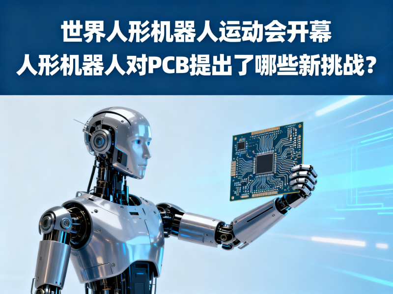 世界人形机器人运动会开幕：人形机器人对PCB提出了哪些新挑战？