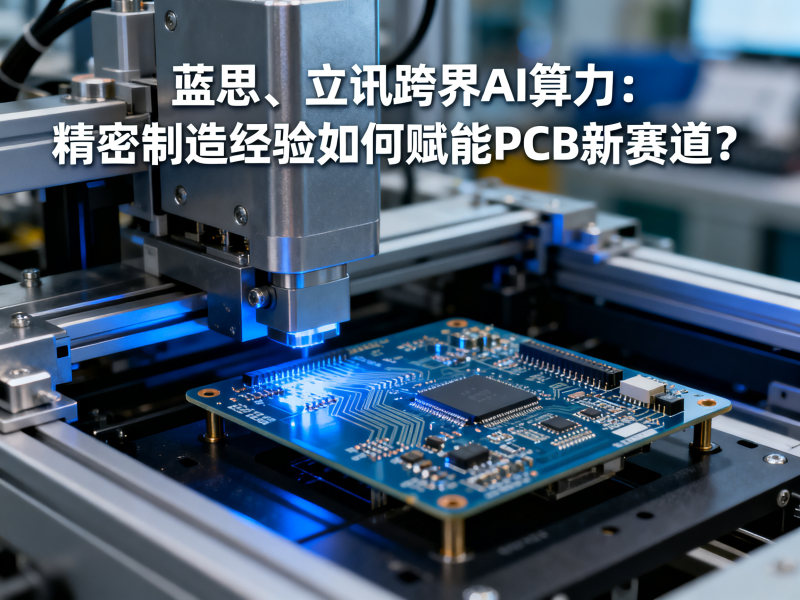蓝思、立讯跨界AI算力：精密制造经验如何赋能PCB新赛道？