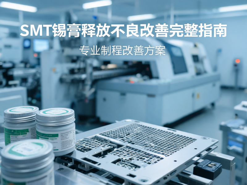 SMT 锡膏释放不良改善完整指南：成因分析与 PCBA 工艺优化策略
