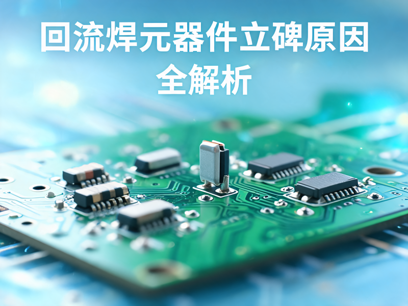 回流焊元器件立碑原因全解析：从 PCB 设计到焊接工艺的深度排查