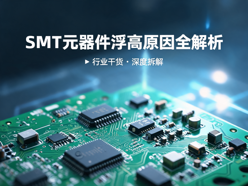 SMT 元器件浮高原因全解析：工艺缺陷、PCB 设计与炉温曲线综合排查