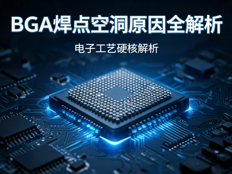 BGA 焊点空洞原因全解析：从制造工艺到材料特性的深度排查与解决方案