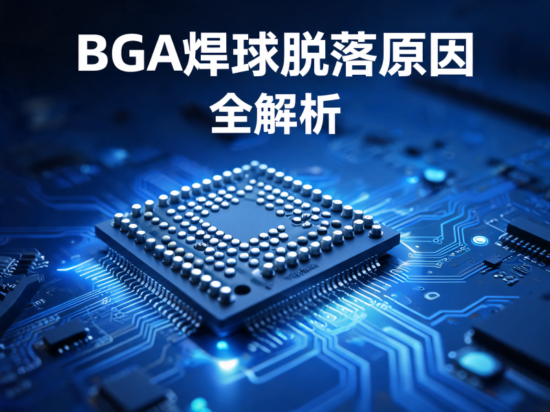 BGA 焊球脱落原因全解析：从 PCB 设计到 SMT 工艺的失效机理与解决方案