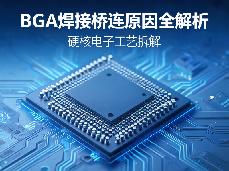 BGA 焊接桥连原因全解析：工艺控制与 PCB 设计深度分析