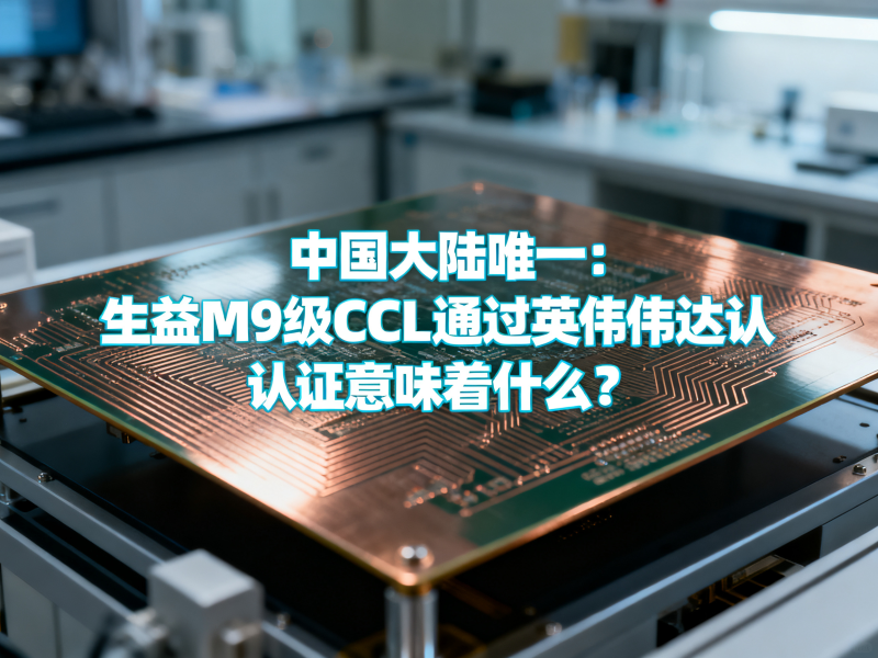 中国大陆唯一：生益M9级CCL通过英伟达认证意味着什么？