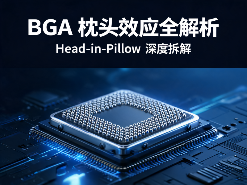BGA Head-in-Pillow 枕头效应全解析：成因、检测与预防措施