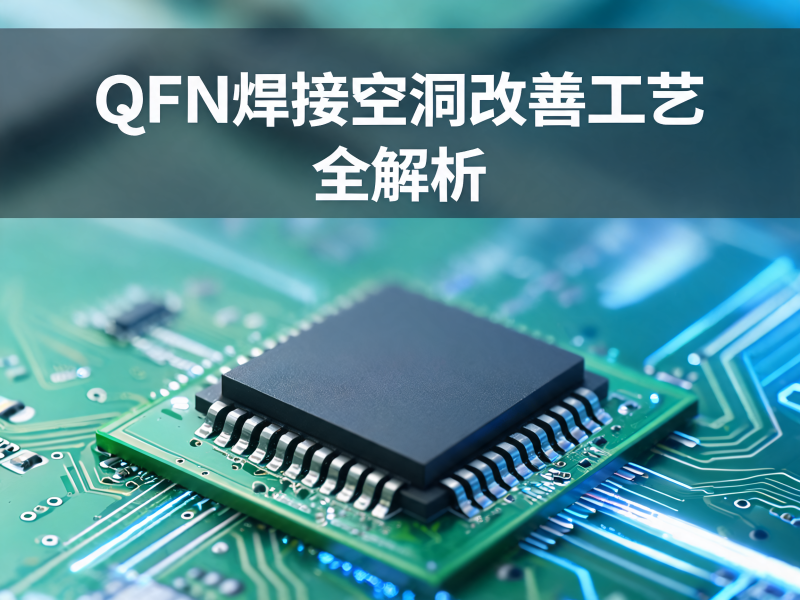 QFN 焊接空洞改善工艺全解析：成因分析与工艺优化策略