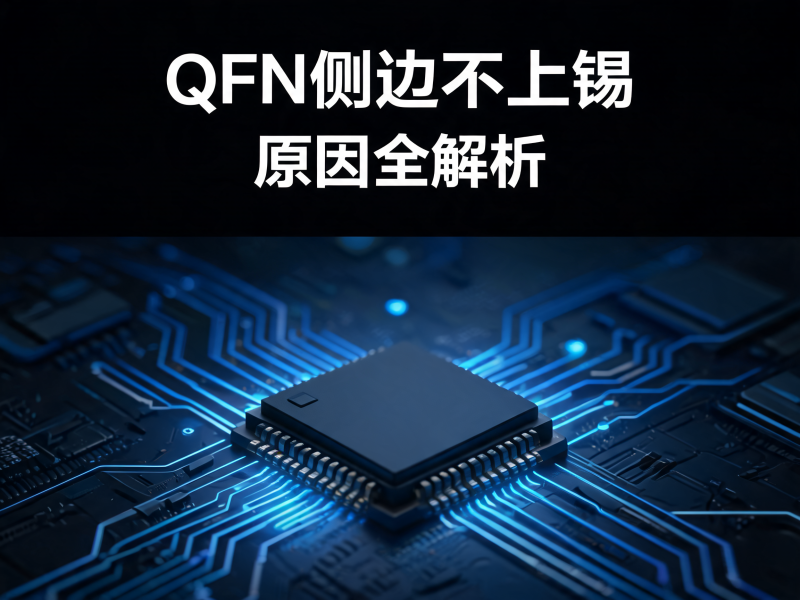 QFN 侧边不上锡原因全解析：从 PCB 设计到 PCBA 焊接工艺的深度排查