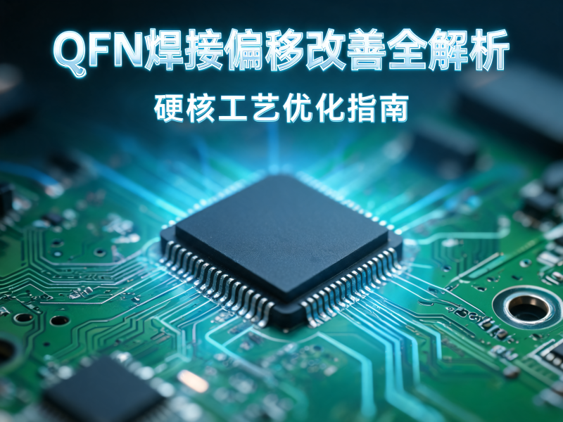 QFN 焊接偏移改善全解析：从焊盘设计到回流焊工艺的系统性解决方案