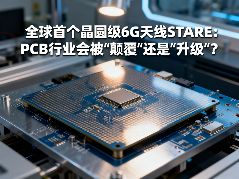 全球首个晶圆级6G天线STARE：PCB行业会被