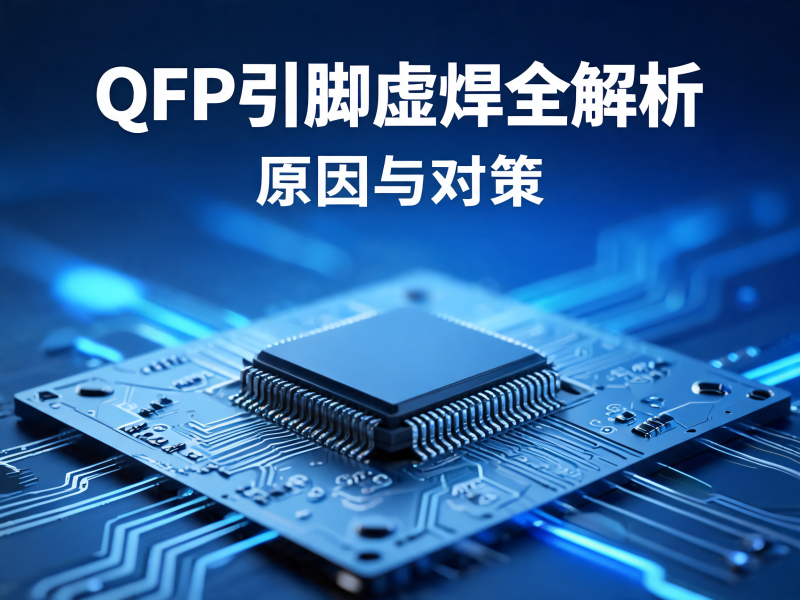QFP 引脚虚焊原因全解析与对策：从设计工艺提升 PCBA 焊接良率