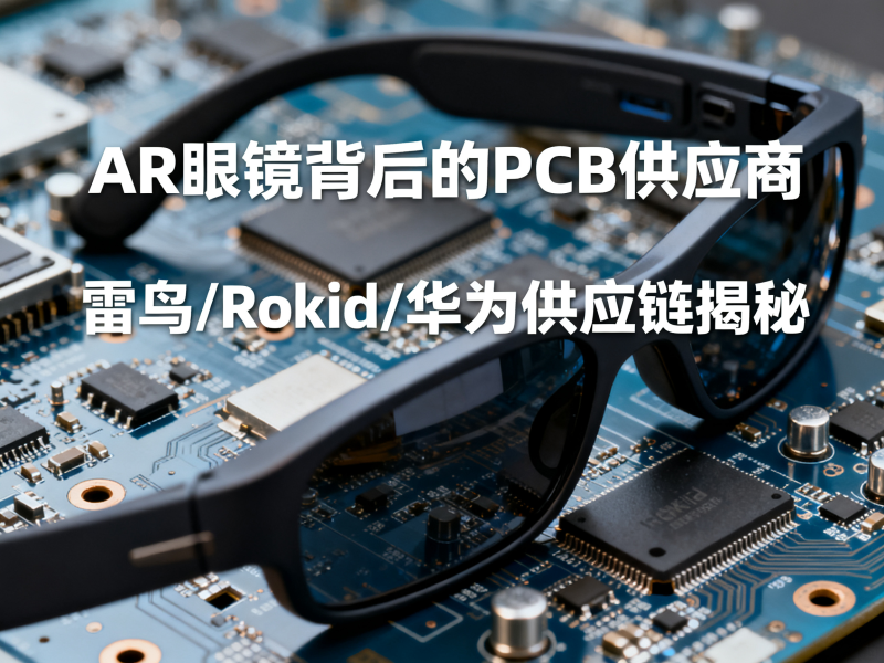 雷鸟、Rokid、华为争相出货，AR眼镜背后的PCB供应商是谁？