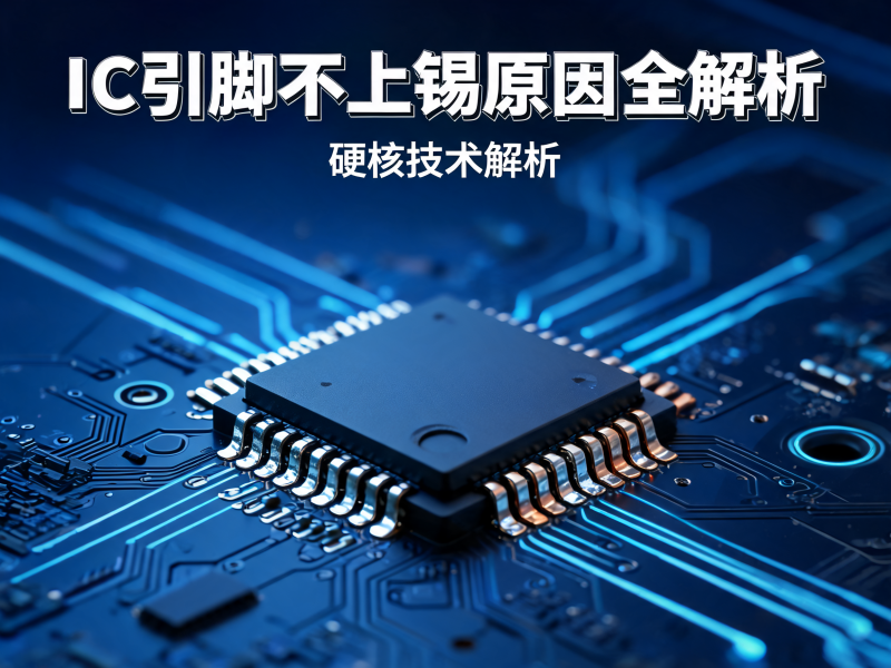 IC 引脚不上锡原因全解析：从 PCB 制造到 SMT 工艺的深度排查