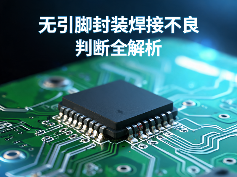 无引脚封装焊接不良判断全解析：QFN/DFN/LGA 焊点缺陷识别与成因分析