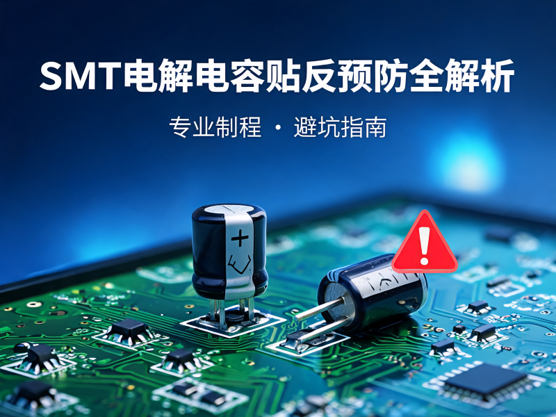 SMT 电解电容贴反预防全解析：极性识别、失效机理与 PCBA 工艺控制策略