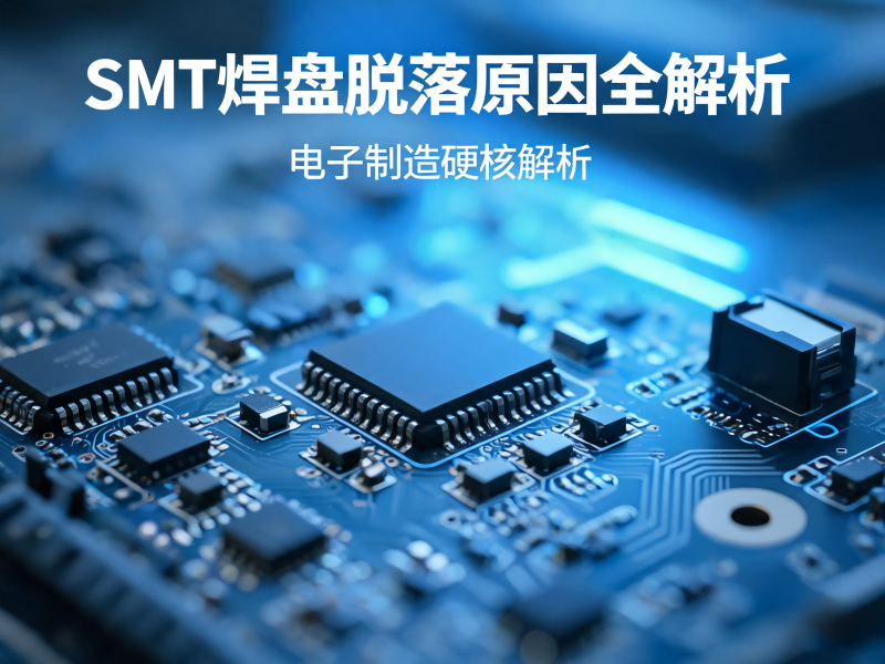 SMT 焊盘脱落原因全解析：从 PCB 制板到贴片工艺的深度排查与解决对策