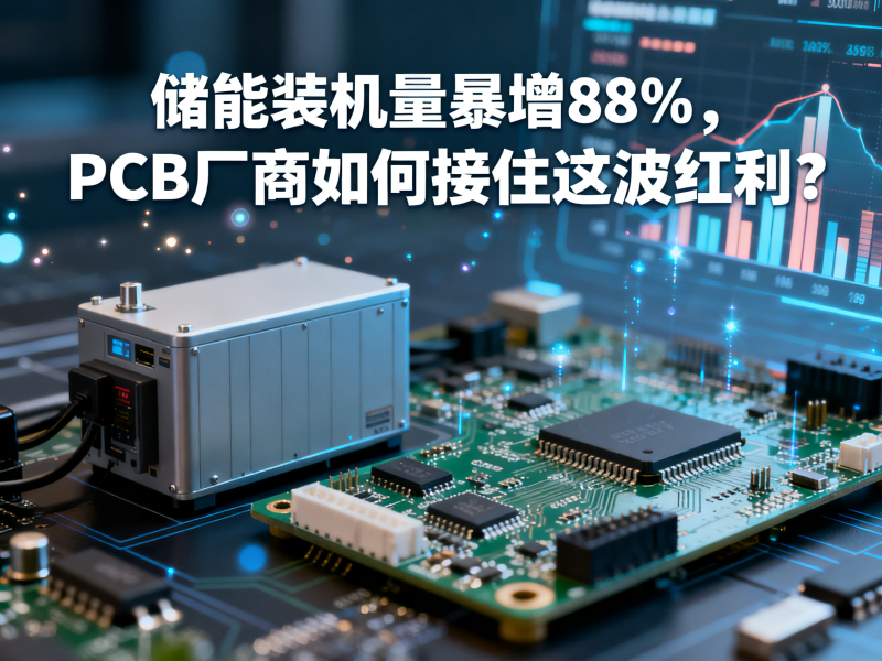 储能装机量暴增88%，PCB厂商如何接住这波红利？