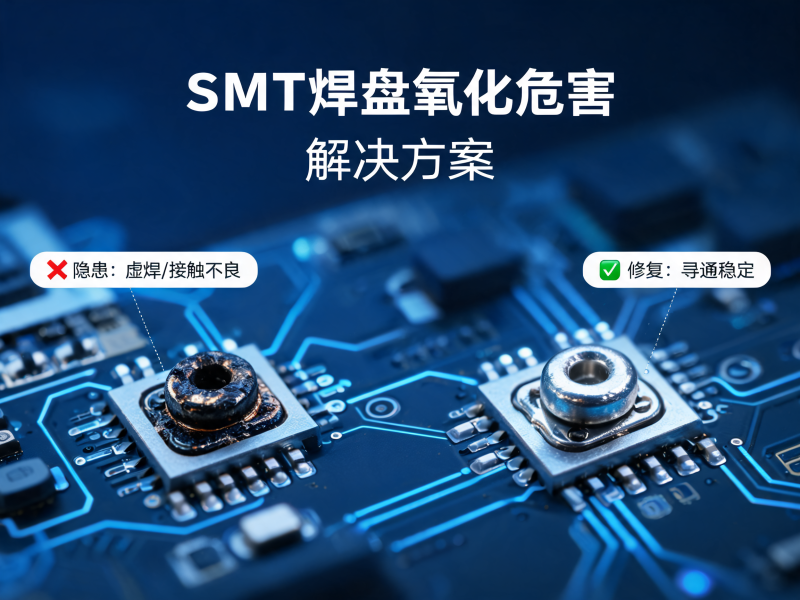 SMT 焊盘氧化危害深度解析及解决方案：PCB 焊接不良的根源与应对
