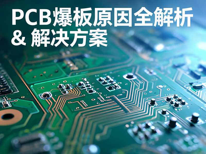 ?PCB 爆板原因全解析与解决方案：从材料、工艺到设计的深度排查