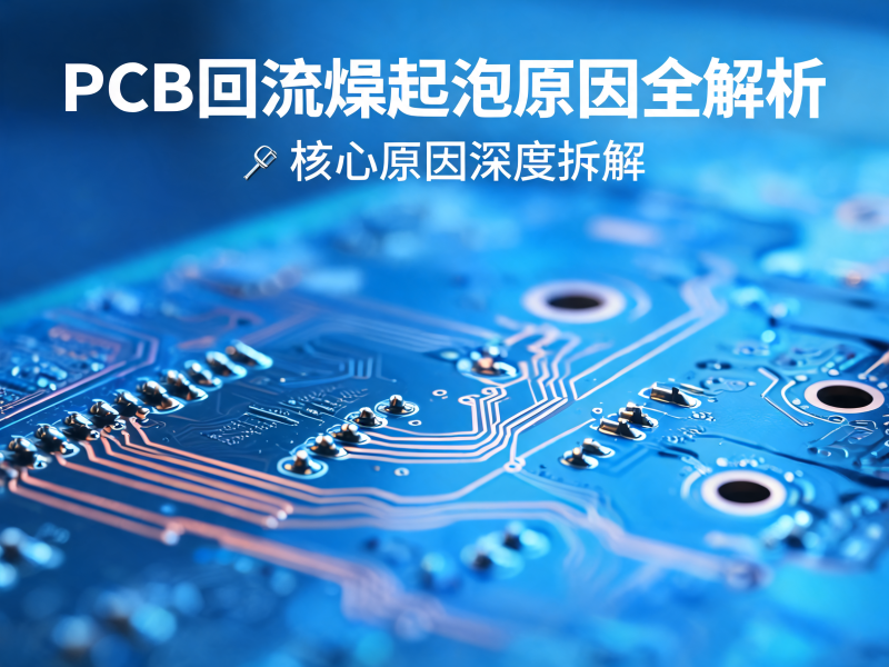 PCB 回流焊起泡原因全解析：从材料特性到工艺控制的深度排查