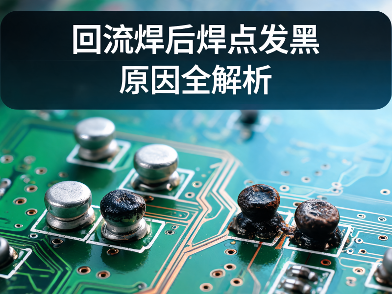 回流焊后焊点发黑原因全解析：工艺、材料与 PCB 制造的综合应对策略