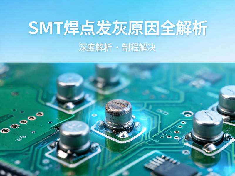 SMT 焊点发灰原因全解析：从工艺控制到材料选型的深度排查