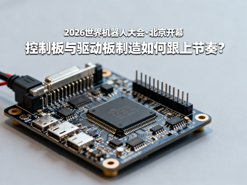 2026世界机器人大会北京开幕，控制板与驱动板制造如何跟上节奏？