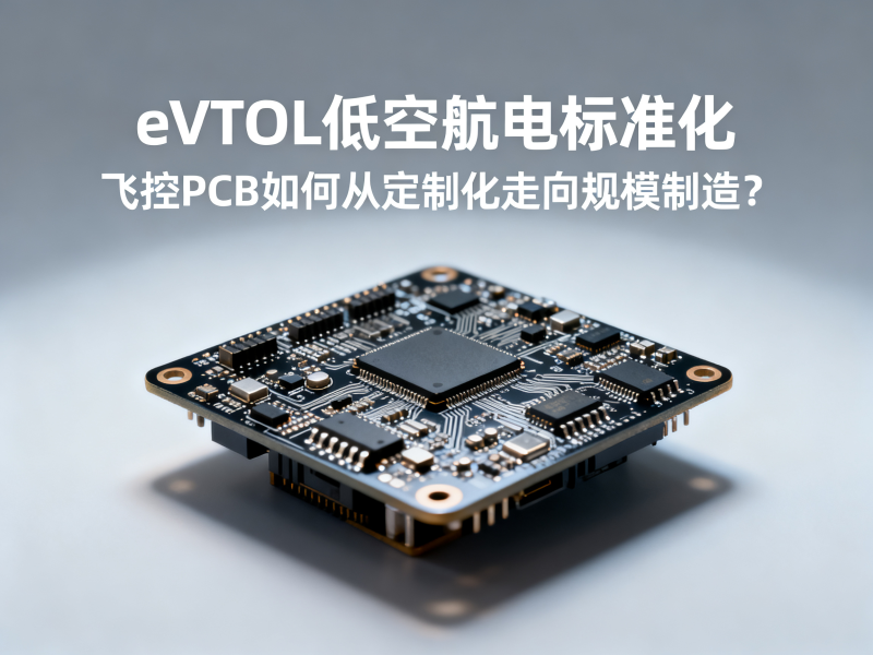 eVTOL低空航电标准化：飞控PCB如何从定制化走向规模制造？