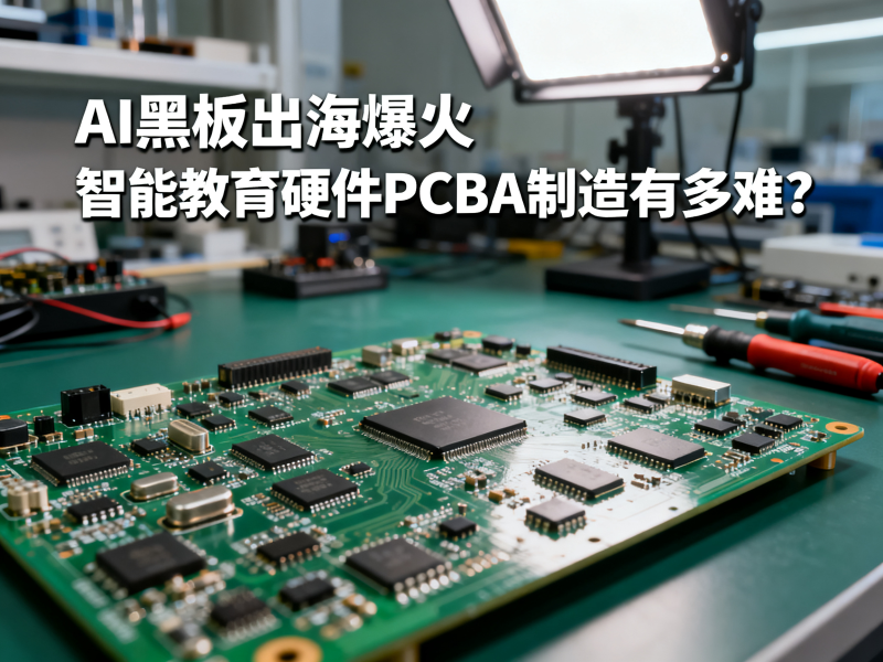 AI黑板出海爆火，智能教育硬件PCBA制造有多难？