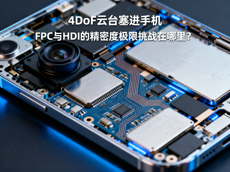 4DoF云台塞进手机：FPC与HDI的精密度极限挑战在哪里？