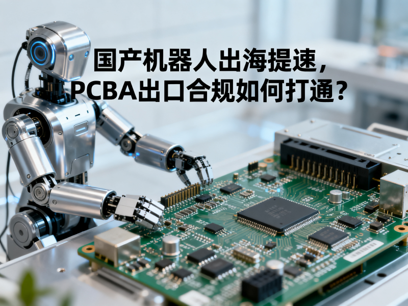 国产机器人出海提速，PCBA出口合规如何打通？
